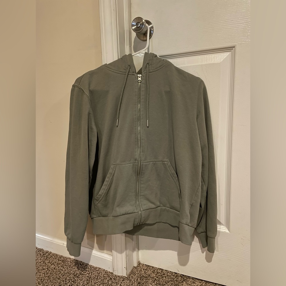 H&M zip up, size: S